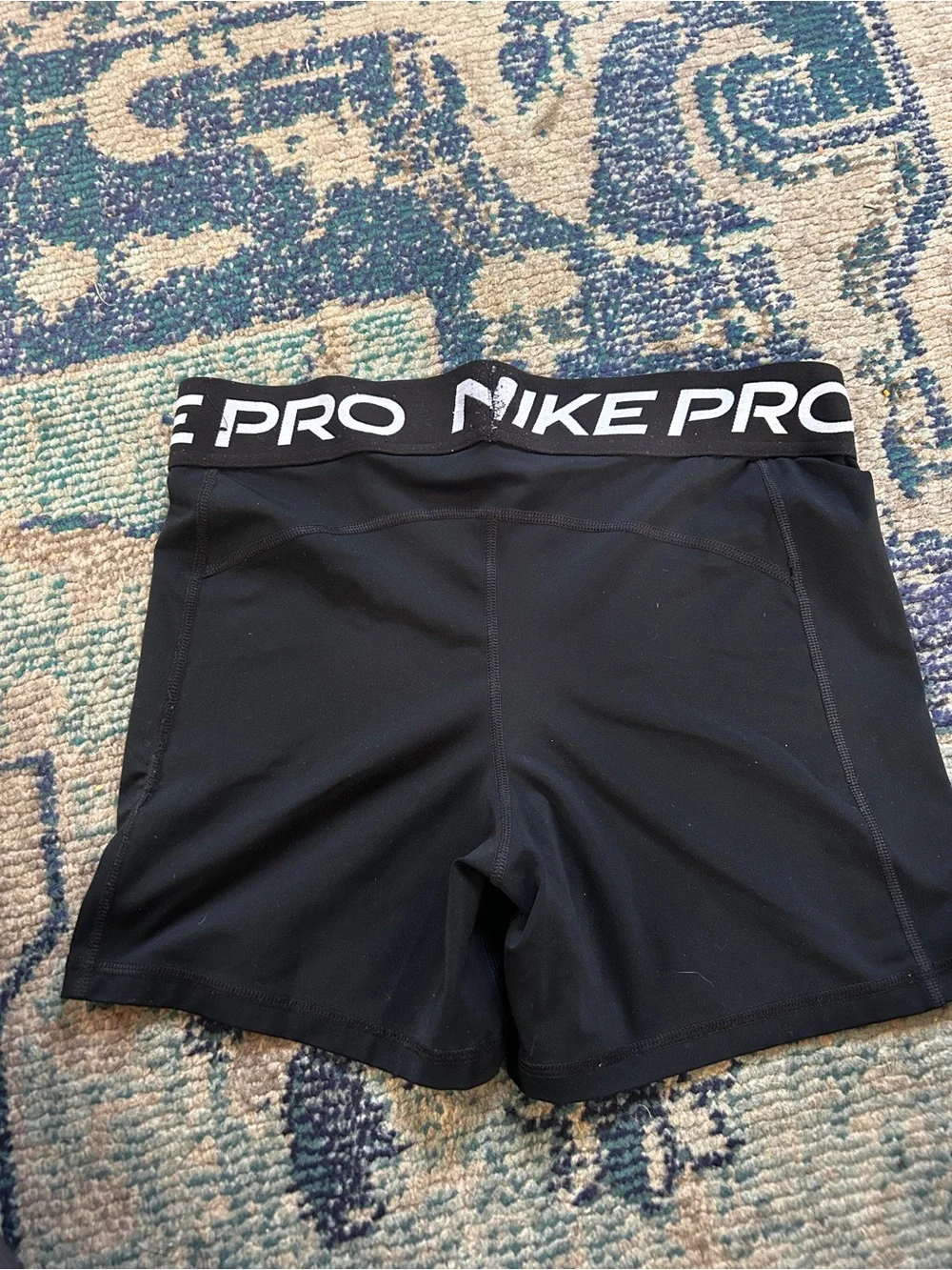 Nike Pro Women’s Large Dri-FIT Compression Shorts 3 Pack Bundle Black Gray